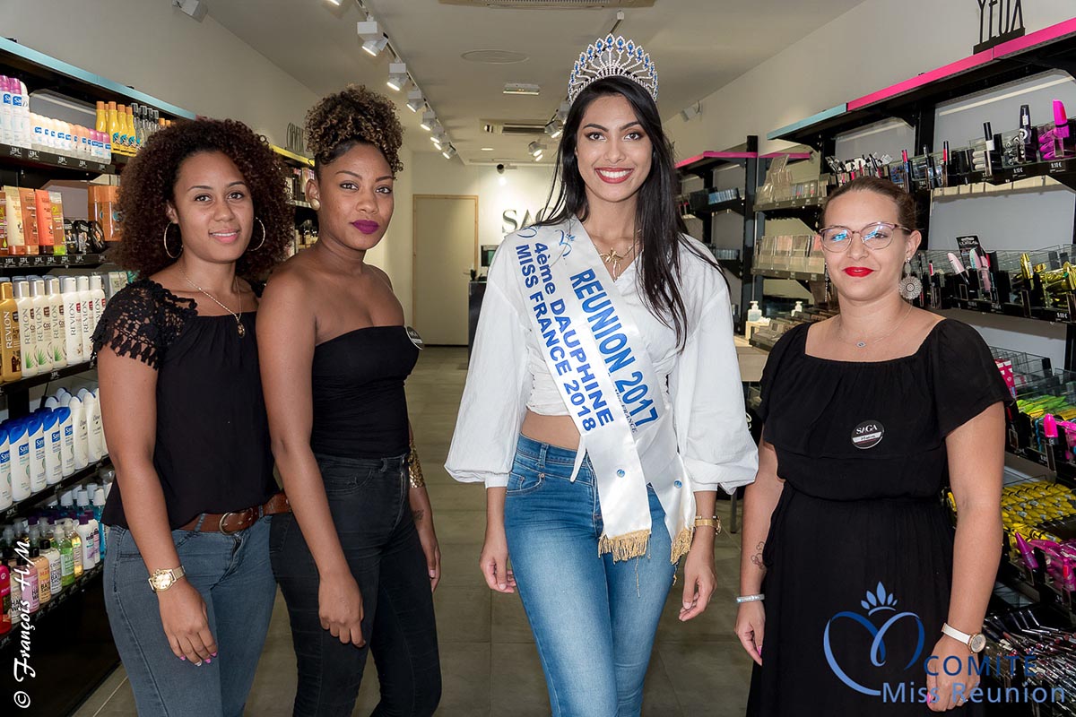 Audrey Chane Pao Kan dans les rues de Saint-Paul