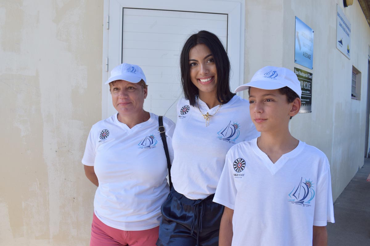 Miss Réunion 2017 soutient les Voiliers de l'Espoir à Saint-Gilles