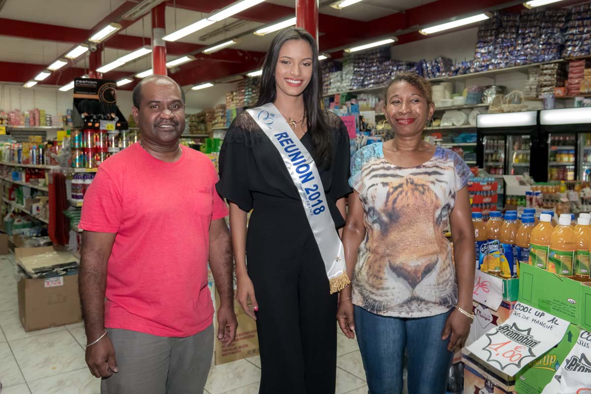 Morgane Soucramanien à la Nuit des Soldes à la Ville du Port