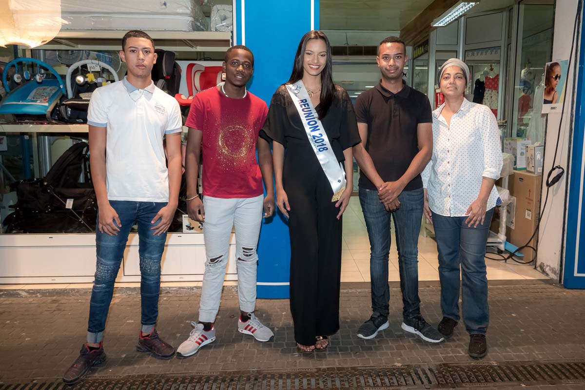 Morgane Soucramanien à la Nuit des Soldes à la Ville du Port
