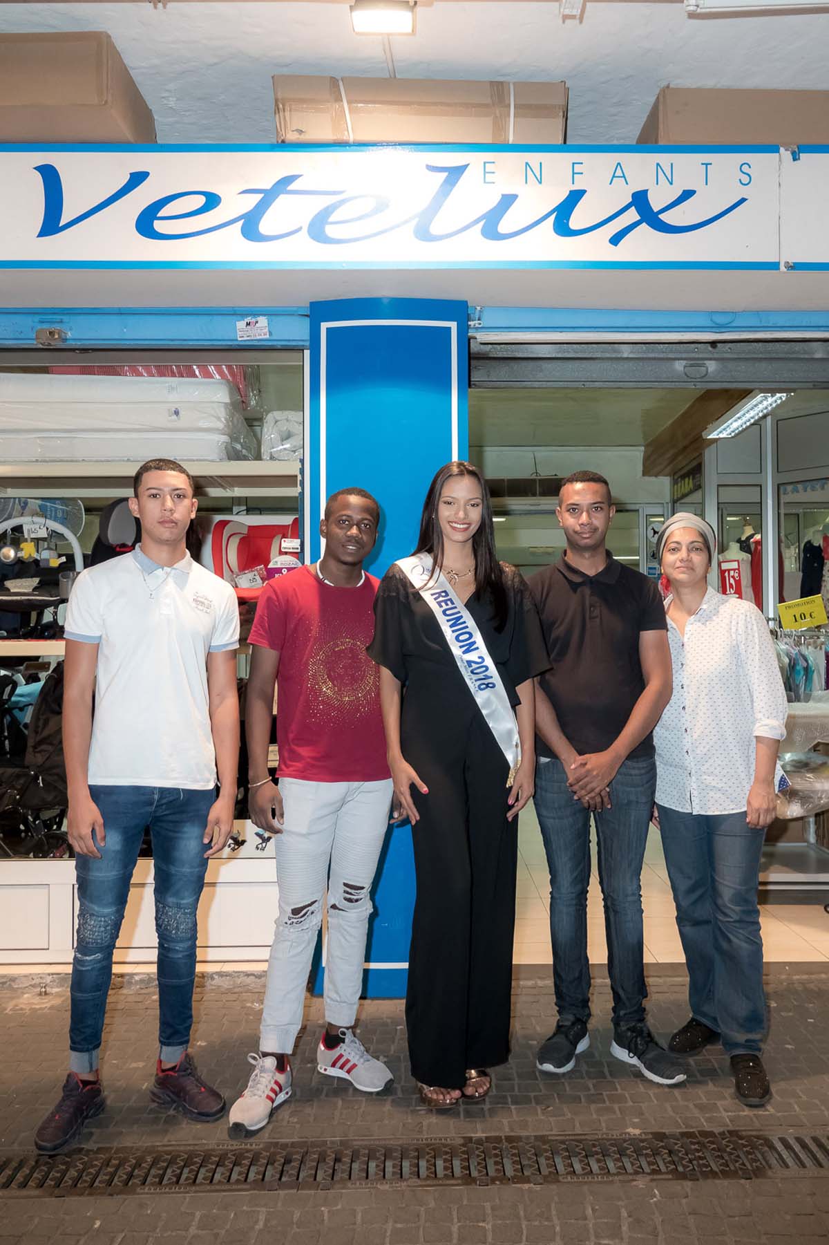 Morgane Soucramanien à la Nuit des Soldes à la Ville du Port
