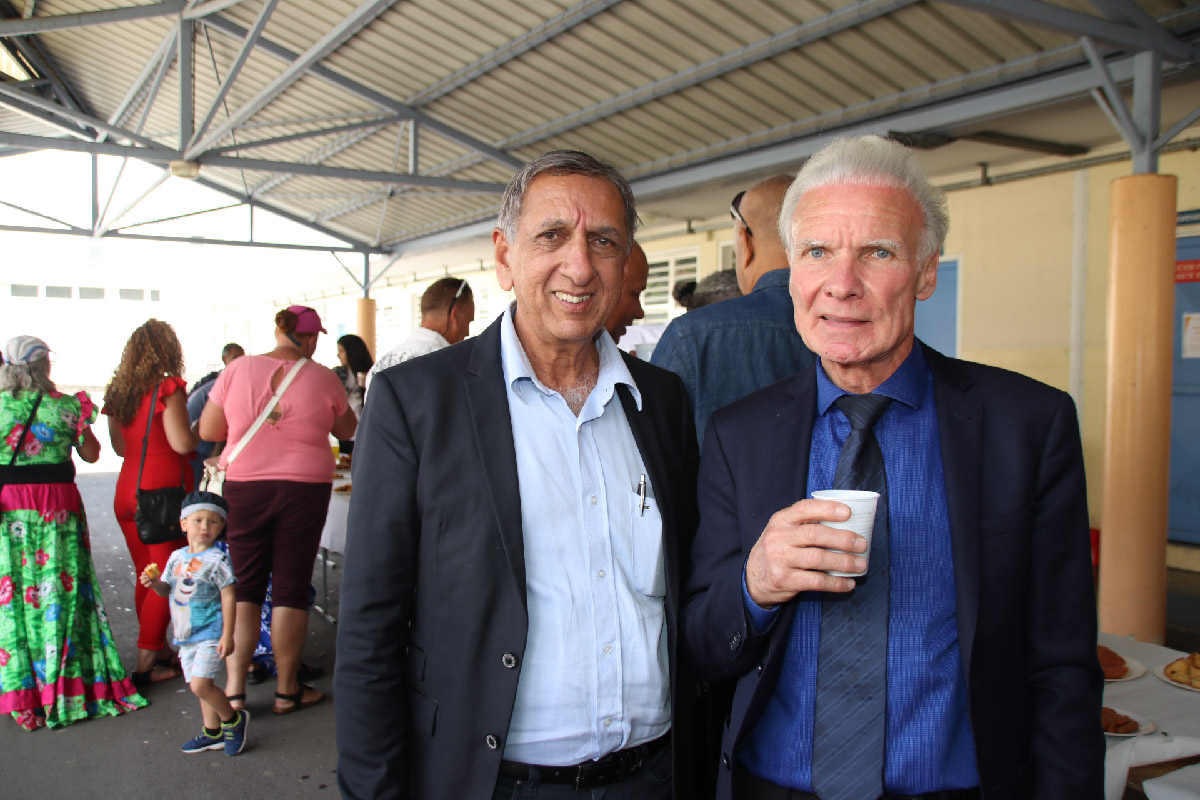Aziz Patel, délégué Miss France, et Paul-Franco Técher