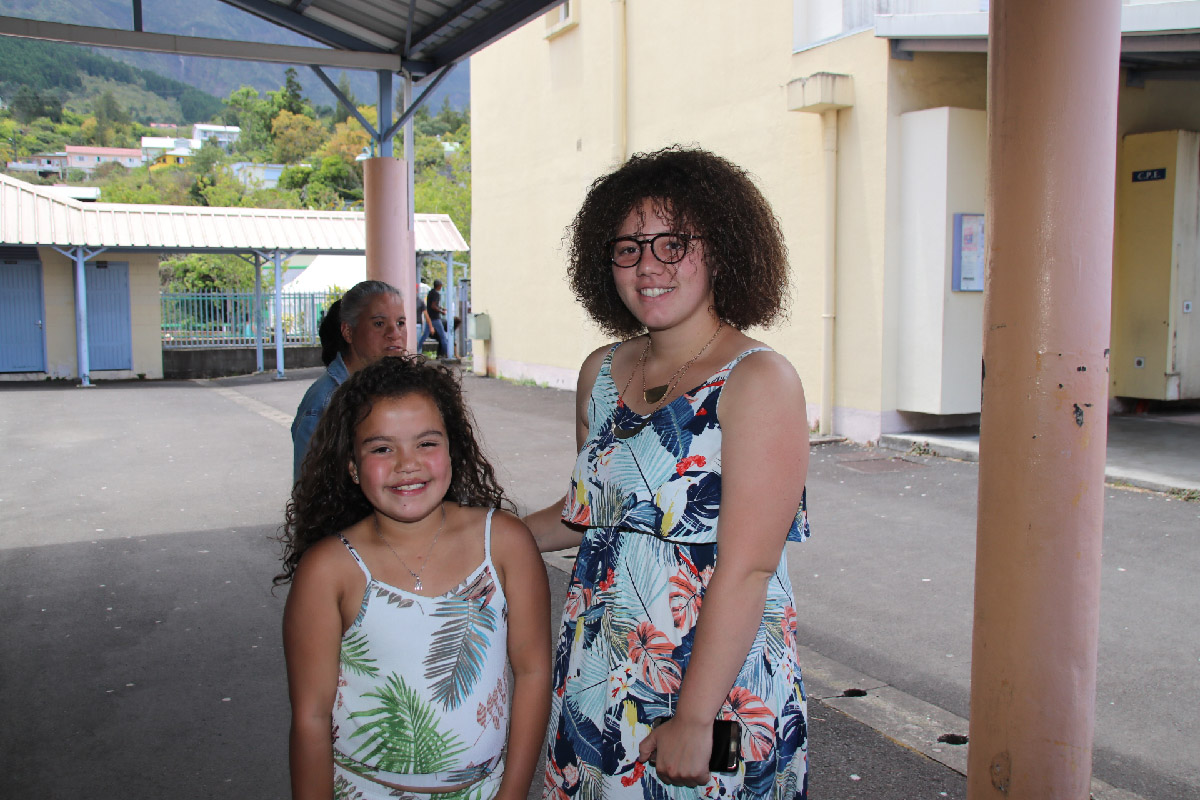 Morgane Soucramanien à la Fête des Lentilles à Cilaos