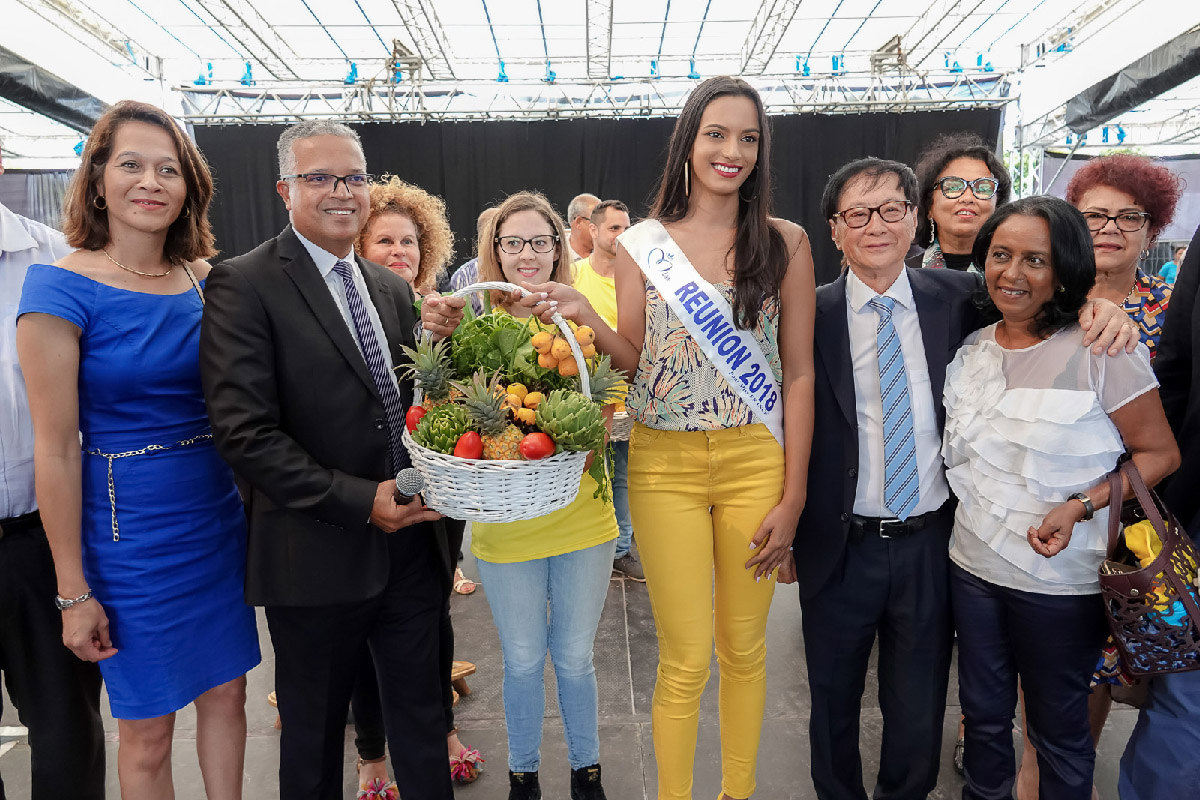 Miss Réunion 2018 à la Journée des Personnes Agées au Tampon