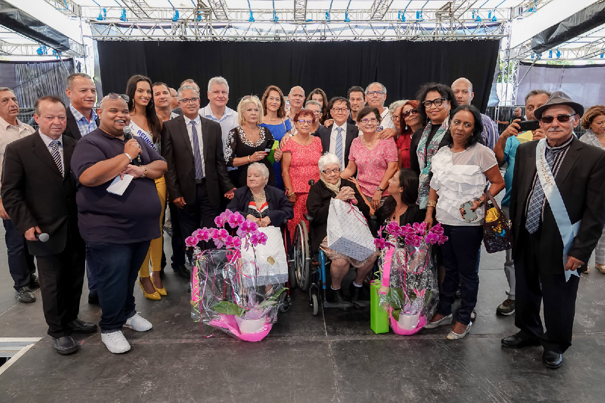 Miss Réunion 2018 à la Journée des Personnes Agées au Tampon