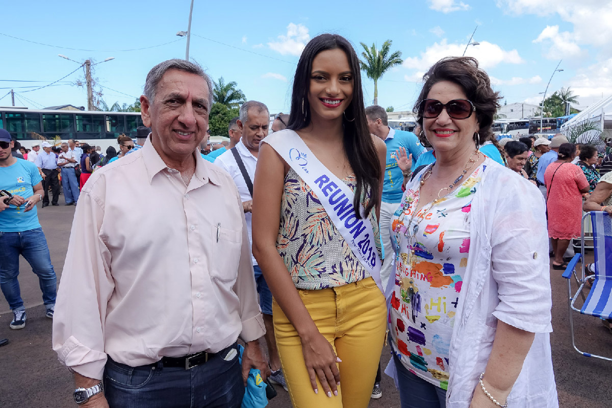 Miss Réunion 2018 à la Journée des Personnes Agées au Tampon