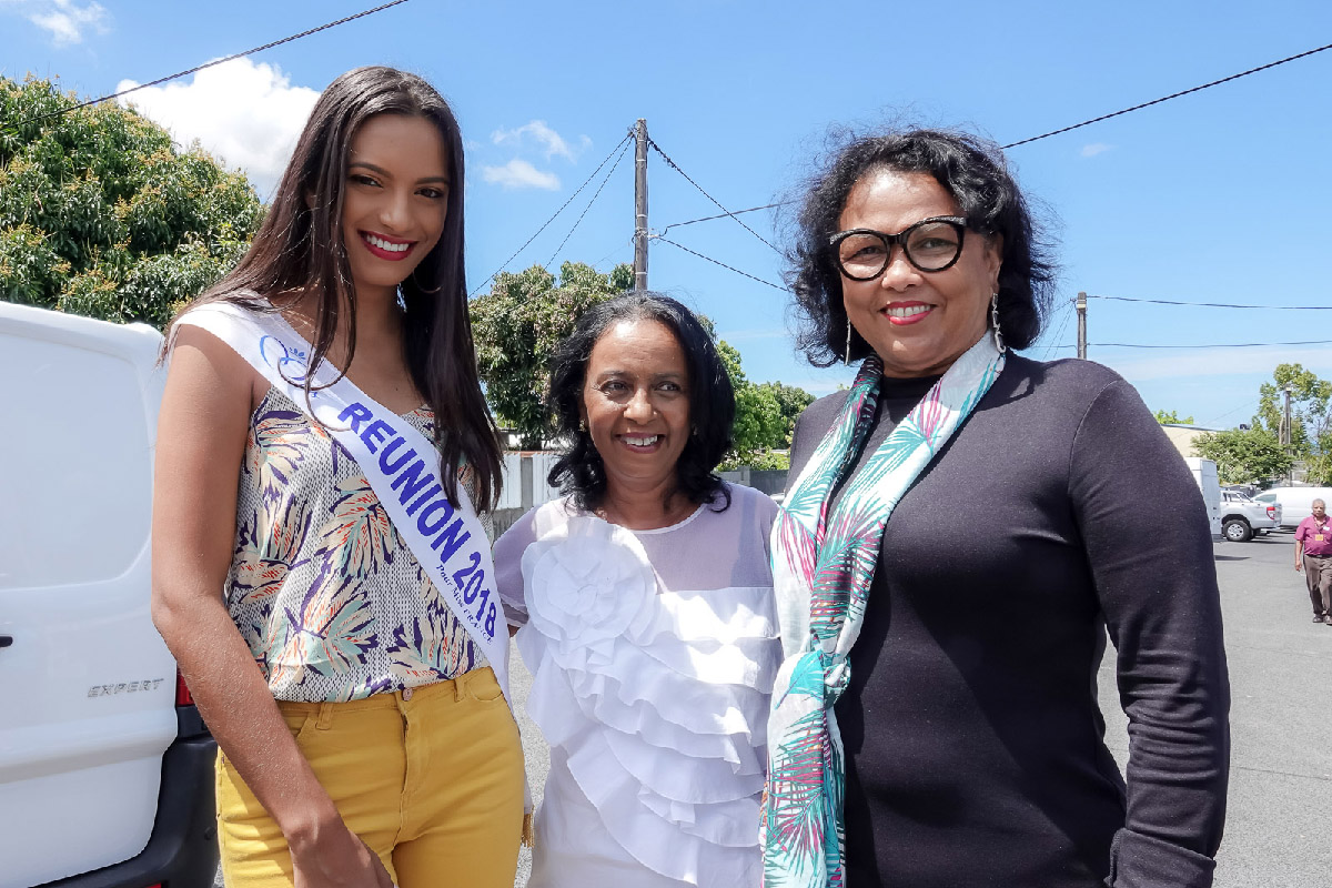 Miss Réunion 2018 à la Journée des Personnes Agées au Tampon