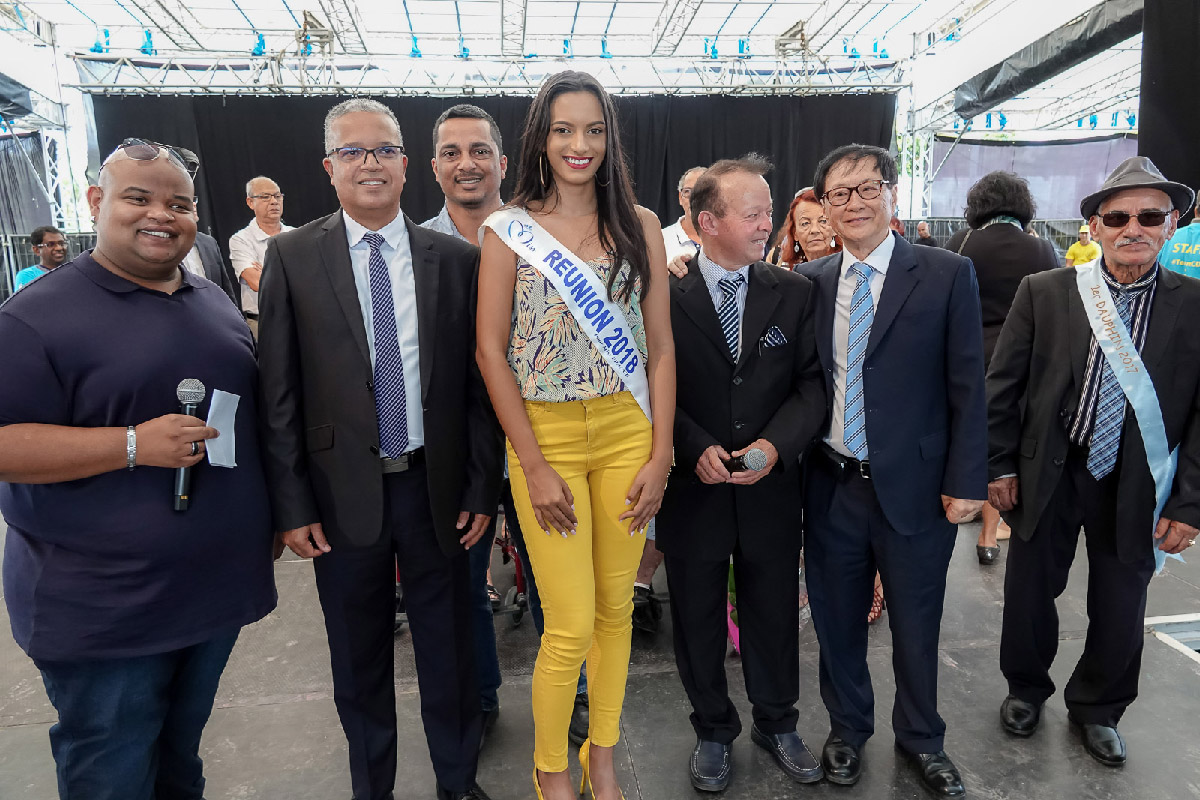 Miss Réunion 2018 à la Journée des Personnes Agées au Tampon