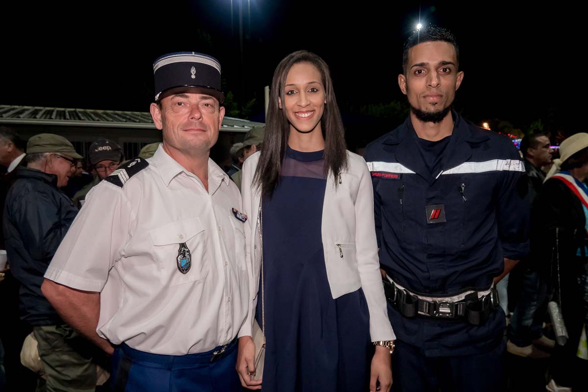 Kaimie Gardebien, candidate Miss Réunion, originaire de l'Entre Deux, était présente aussi