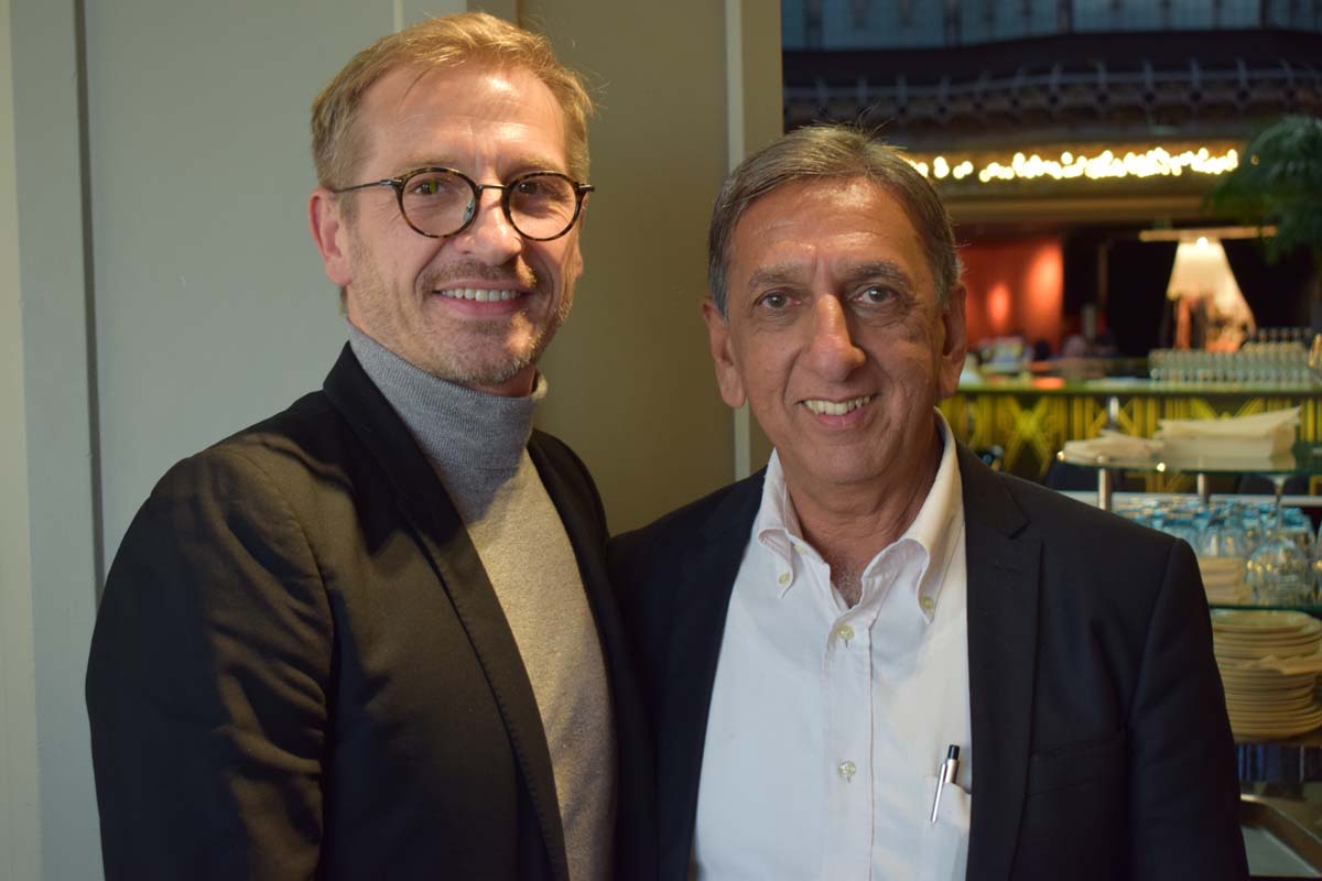 Olivier Noël, Responsable commercial Miss France Organisation, et Aziz Patel