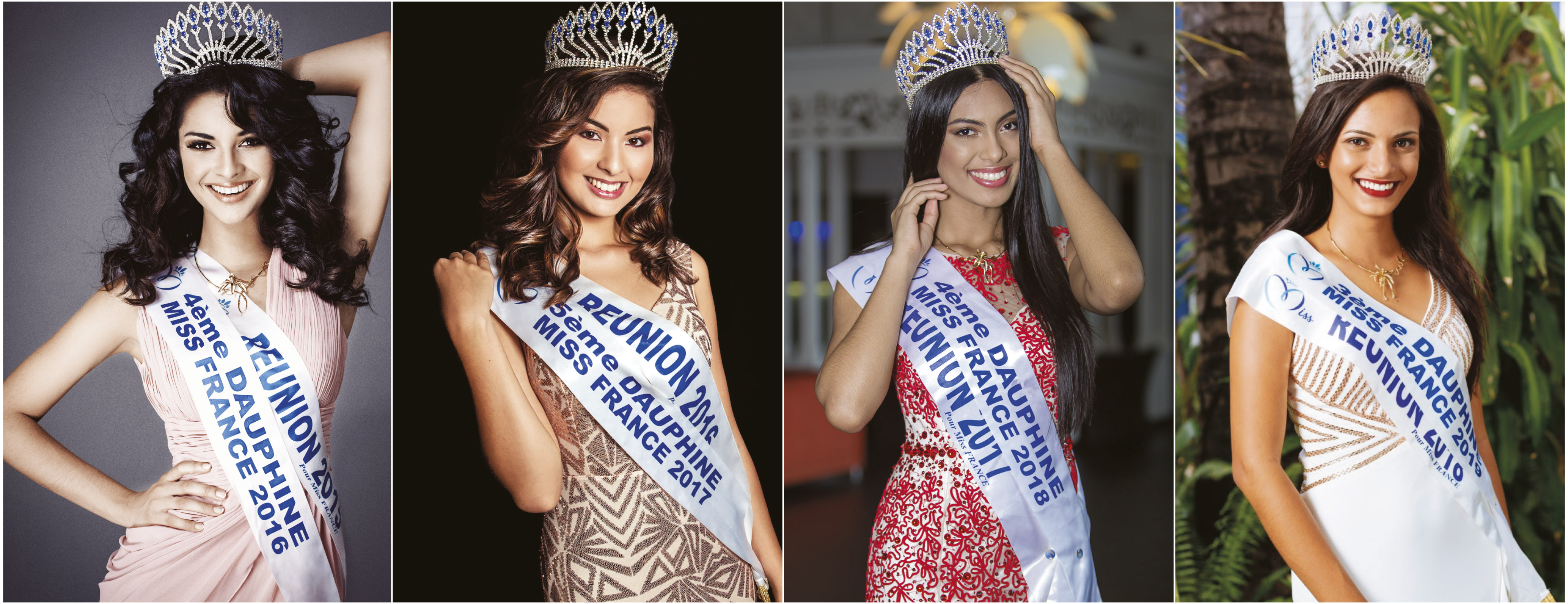 Miss Réunion: 4 dauphines Miss France en 4 ans!