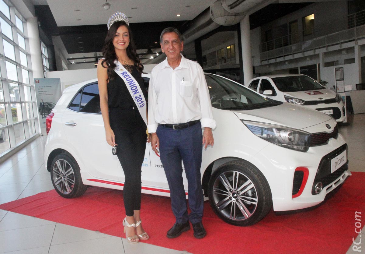 Morgane Lebon a reçu les clés de sa Picanto