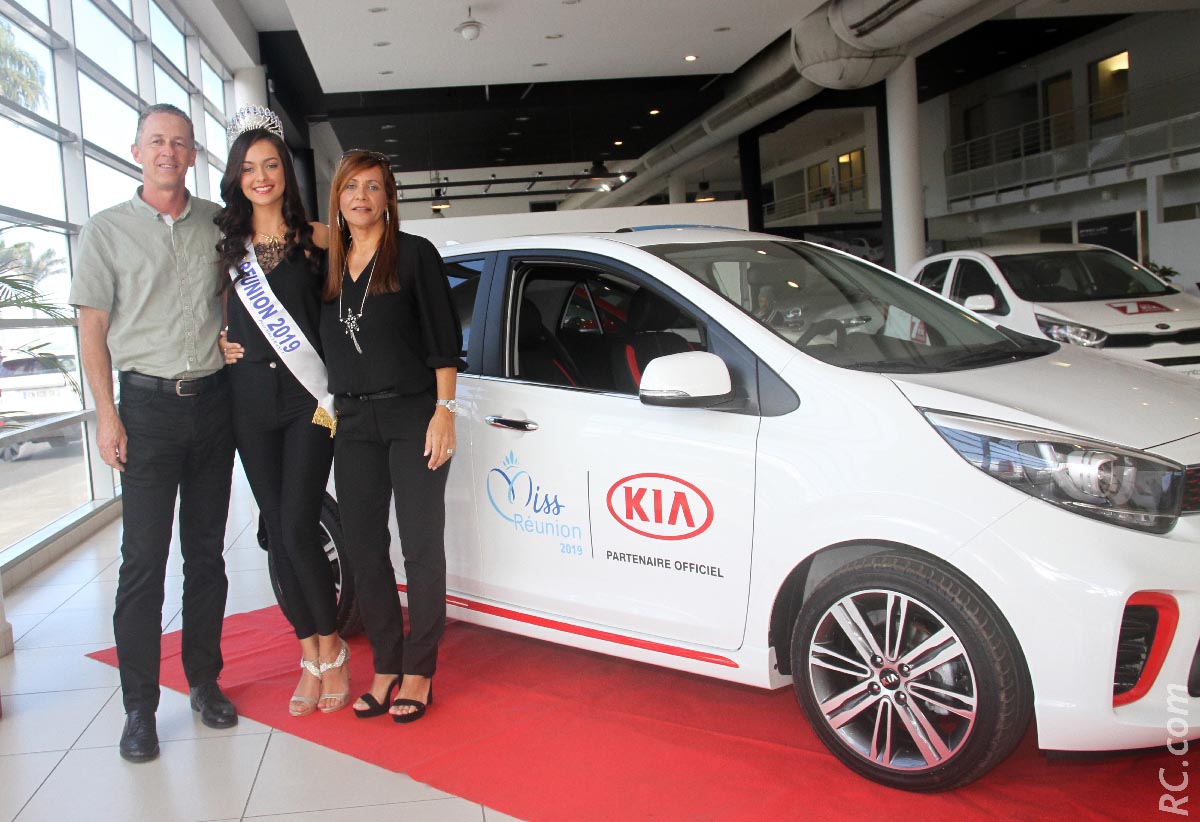 Morgane Lebon a reçu les clés de sa Picanto