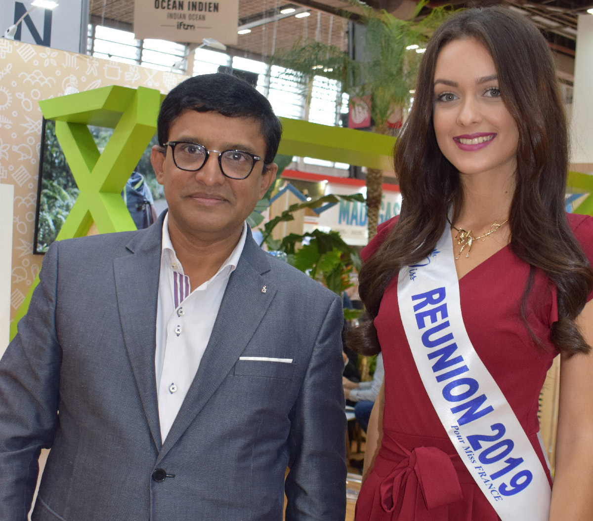 Morgane Lebon au Salon Top Résa 2019 à Paris