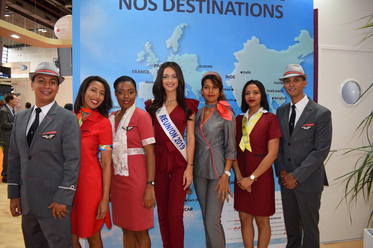 Morgane Lebon au Salon Top Résa 2019 à Paris