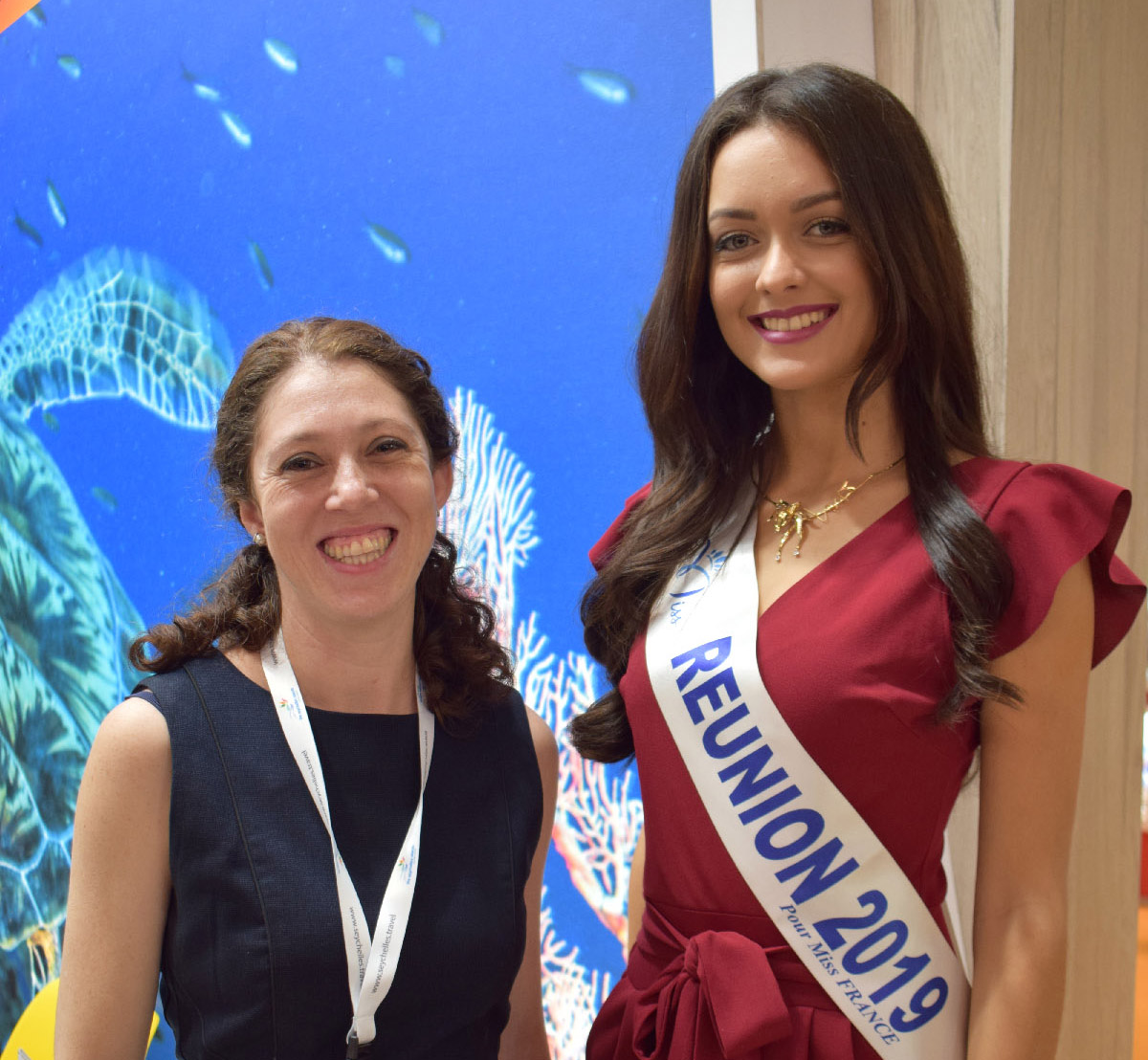 Morgane Lebon au Salon Top Résa 2019 à Paris