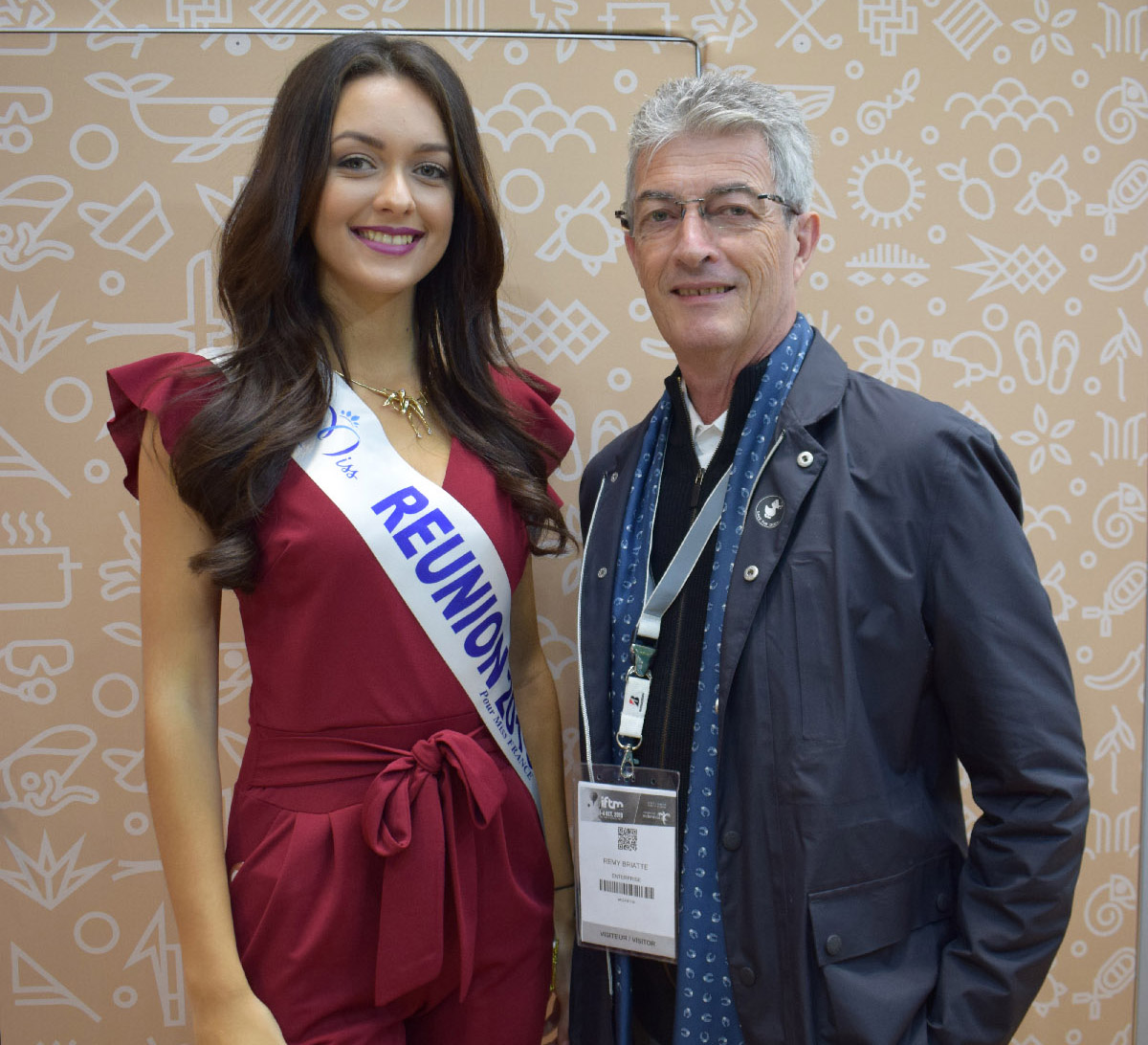 Morgane Lebon au Salon Top Résa 2019 à Paris