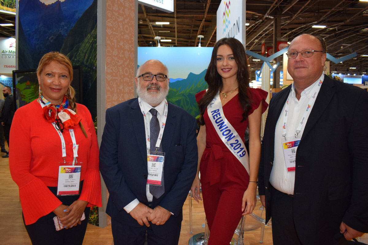 Morgane Lebon au Salon Top Résa 2019 à Paris