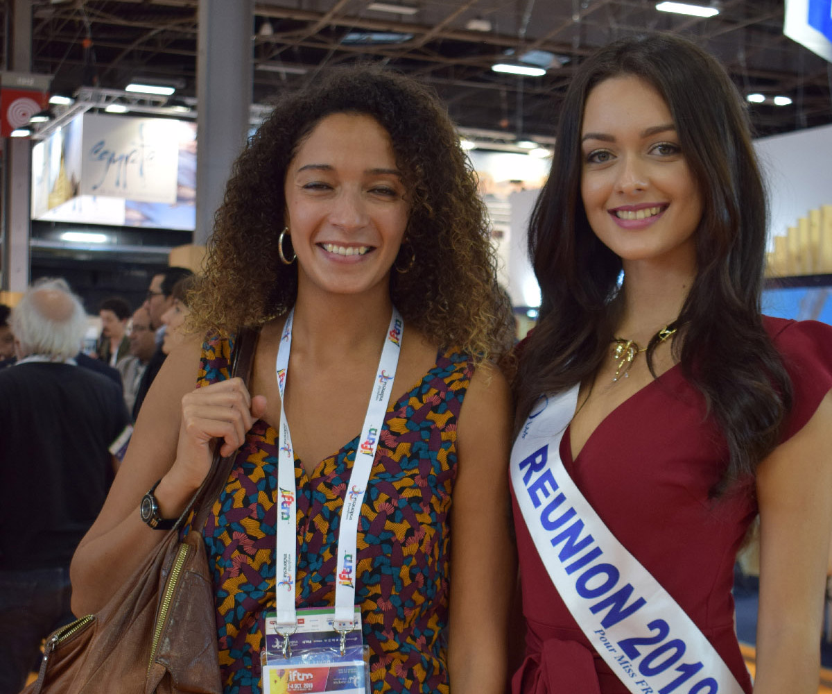 Morgane Lebon au Salon Top Résa 2019 à Paris