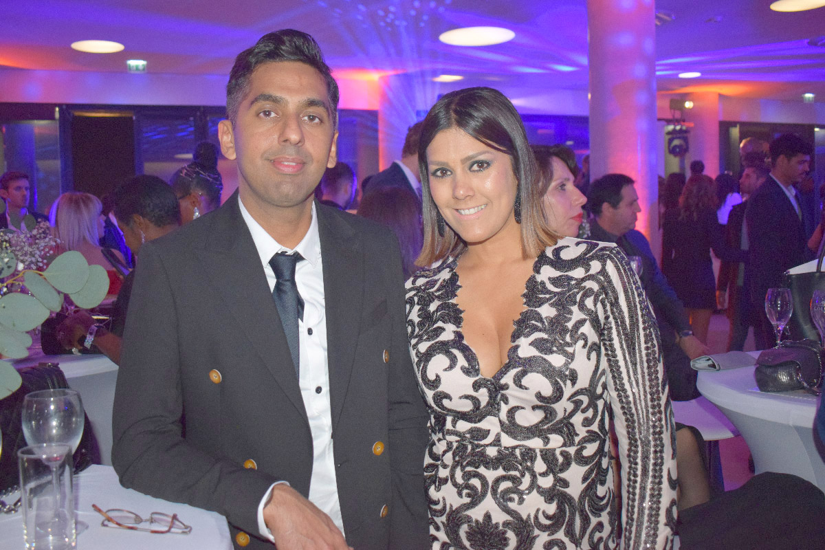 Réchad Patel, avocat, et Elodie Simonin, Réunionnaise installée à Marseille