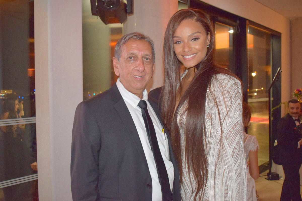 Aziz Patel et Alicia Aylies, Miss France 2017