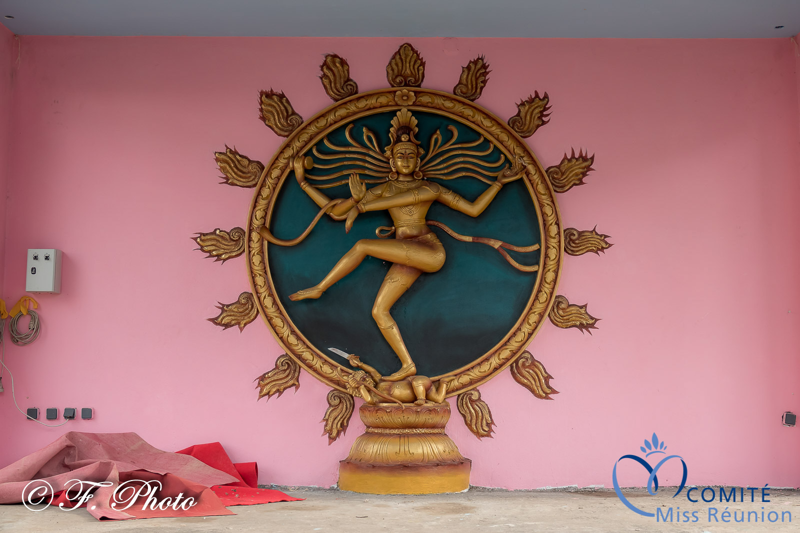 Les candidates 2021 visitent le temple tamoul de Saint-Paul