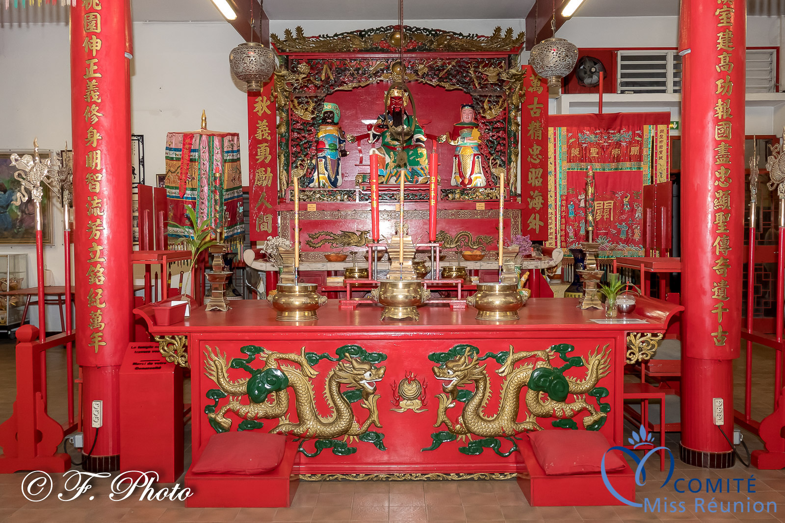 Les candidates 2021 ont visité un temple chinois à Saint-Denis