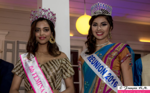 Miss India à La Réunion, accueillie par Ambre N'guyen