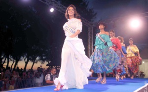 Défilé des candidates Miss France 2017 à Saint-Pierre