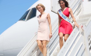 L'arrivée des candidates Miss France 2017 à La Réunion en vidéo
