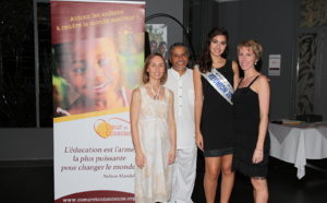 Miss Réunion à la soirée caritative Coeur et Conscience
