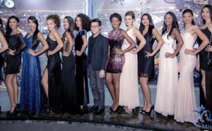 Les 12 candidates au Baiyoke Sky Tower de Bangkok