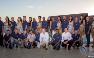 Les 12 candidates Miss Réunion 2017 à la soirée Oréo