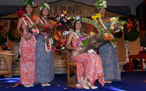 Turouru Temorere élue Miss Tahiti 2017