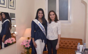 Miss Réunion est allée voir Valérie Bègue jouer au théâtre à Paris