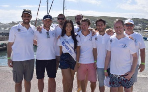 Miss Réunion 2017 soutient les Voiliers de l'Espoir à Saint-Gilles