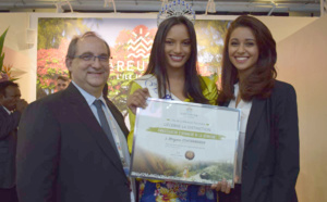 Morgane Soucramanien au salon Top Résa 2018 à Paris