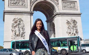 Morgane Soucramanien en balade à Paris