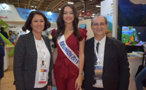 Morgane Lebon au Salon Top Résa 2019 à Paris