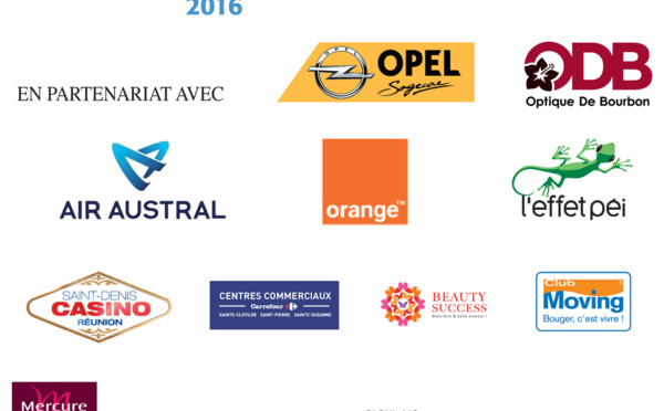 Les Partenaires Miss Réunion 2016